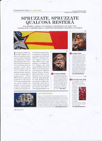 Gigi Bon Mostra - Articolo Magazine Corriere della Sera